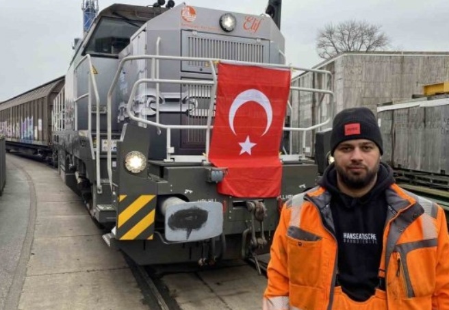 Gaziantep’e yardım için vagon kiraladı