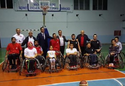 Gaziantep'i Engelli sandalye Basketbol 2. liginde temsil eden, Engelsiz Gaziantepspor takımımız 6 kasım da başlayacak 