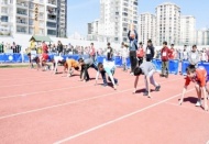 Gaziantep'in en hızlısı yarışması atletizm sahasında yapıldı