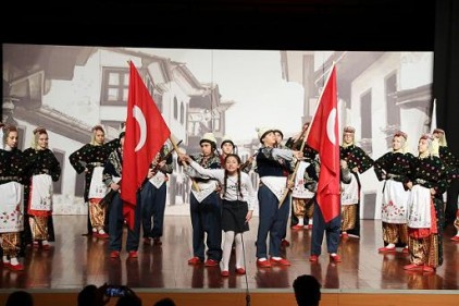 Gaziantep&#8217;in kurtuluşunun 96&#8217;ıncı yıldönümü Sanko Okulları&#8217;nda düzenlenen törenle kutlandı