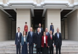 Gaziantepli heyet İçişleri Bakanı Süleyman Soylu’yu ziyaret etti