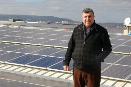 Gaziantepli işadamı elektriğini kendisi üretiyor
