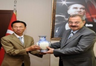 Gaziantepli işadamları ile ortak işbirliği ve yatırım imkanlarını görüştüler