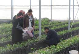 Gaziantepli kadın çiftçiler, fuara katıldı