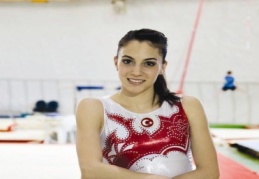 Gaziantepli Olimpik cimnastikci köşkteki resepsiyona katıldı