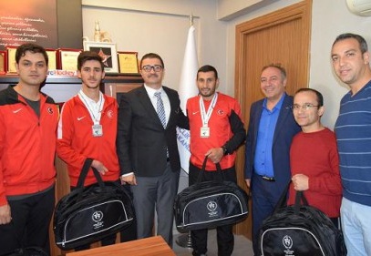 Gaziantepli sporcular bir altın bir de gümüş madalya ile döndü