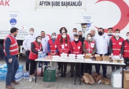 Gazianteplilerden İzmir’e destek