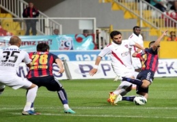 Gaziantepspor 2-1 galip geldi 