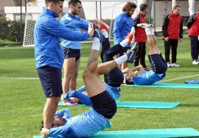 Gaziantepspor çiftkale maç yaptı