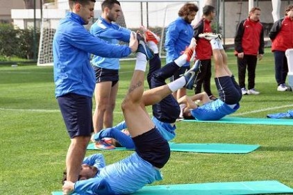 Gaziantepspor çiftkale maç yaptı