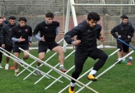 Gaziantepspor, Erzurumspor maçı hazırlıklarını sürdürdü 