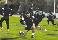 Gaziantepspor, gece antrenmanı yaptı