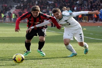 Gaziantepspor kan kaybediyor 1-1