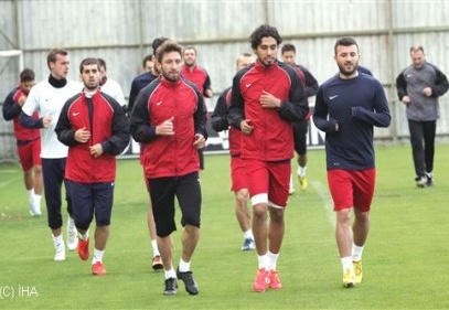 Gaziantepspor, Kayserispor maçı hazırlıklarına başladı