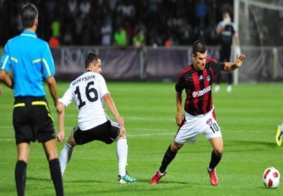 Gaziantepspor, kendi sahasında turu zora soktu 0-1