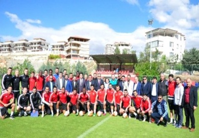Gaziantepspor Kulübü'nü ziyaret etti