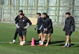 Gaziantepspor, Manisaspor maçı hazırlıklarını sürdürüyor 