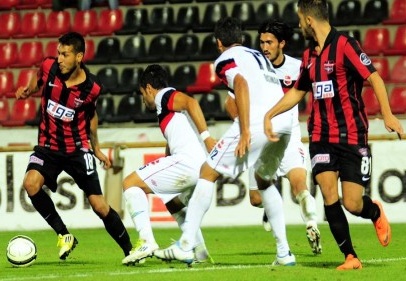Gaziantepspor sahadan 1-0 galip ayrıldı