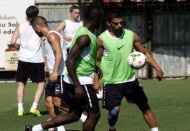 Gaziantepspor tamgaz antrenmanda