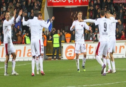Gaziantepspor üç puanı üç golle aldı 