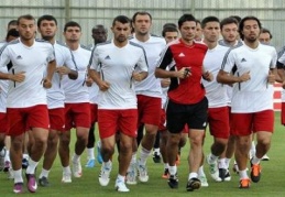 Gaziantepspor, Varşova maçı için hazırlıklarını sürdürüyor