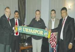 Gaziantepspor ve Urfaspor Taraftar Dernek başkanları Kızıl'ı ziyaret etti