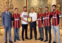 Gaziantepspor’dan Vali Yerlikaya’ya ziyaret