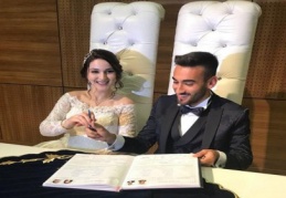 Gaziantepsporlu Müslüm'ün mutlu günü 