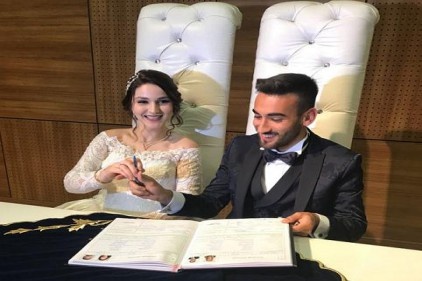 Gaziantepsporlu Müslüm&#039;ün mutlu günü 