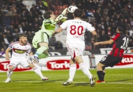 Gaziantepspor’un 22 sarı 2 de kırmızı kartı var