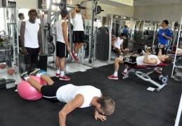 Gaziantepspor’un kuvvet testleri Zirve Üniversitesi’nde yapıldı