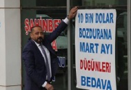 Gaziantep'te 10 bin dolar bozdurana düğün bedava