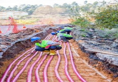 Gaziantep’te 56 kilometrelik yeraltı kablosu montajı yapıldı