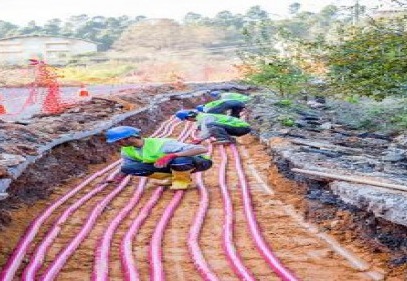 Gaziantep’te 56 kilometrelik yeraltı kablosu montajı yapıldı