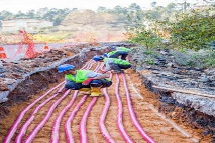 Gaziantep&#8217;te 56 kilometrelik yeraltı kablosu montajı yapıldı