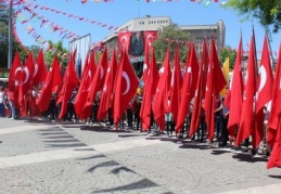 Gaziantep'te 19 Mayıs coşkusu 