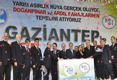 Gaziantep'te 185 milyonluk 10 tesisin temeli atıldı