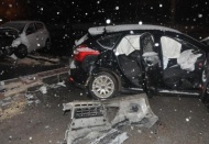 Gaziantep’te 2 otomobil çarpıştı: 3 yaralı var