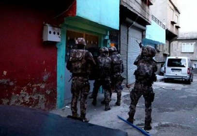 Gaziantep'te 200 polisle uyuşturucu operasyonu