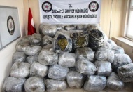 Gaziantep'te 1 ton uyuşturucu ele geçirildi
