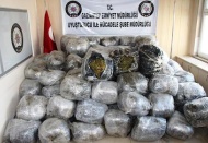 Gaziantep'te 1 ton uyuşturucu ele geçirildi