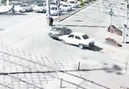 Gaziantep’te 24 trafik kazası kameralara yansıdı