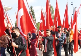 Gaziantep'te 29 Ekim Cumhuriyet Bayramı coşkusu