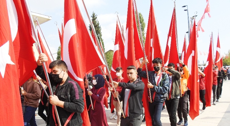Gaziantep'te 29 Ekim Cumhuriyet Bayramı coşkusu