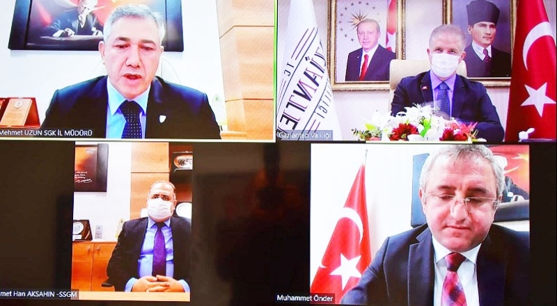 Gaziantep’te 488 bin aktif sigortalı bulunuyor