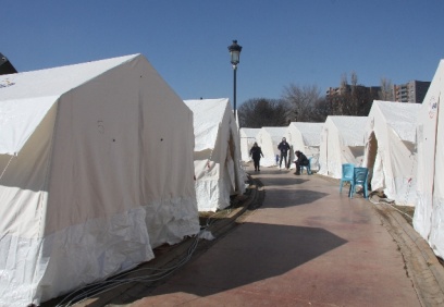 Gaziantep’te 49 bin 670 çadır kuruldu