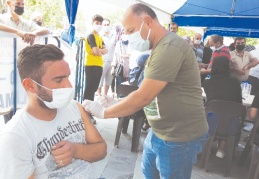 Gaziantep’te aşılama oranı yüzde 60’ı buldu 