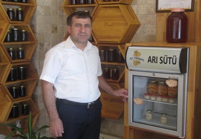 Gaziantep’te bal hasadı 500 ton oldu