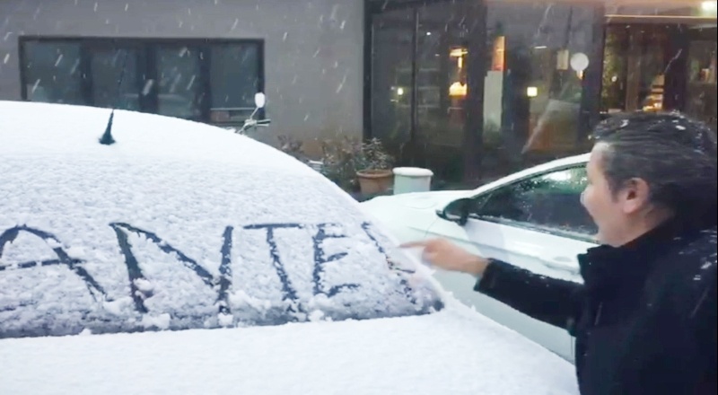 Gaziantep'te bazı bölgelere kar yağdı