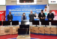 Gaziantep’te bilgisayarsız kütüphane kalmayacak
